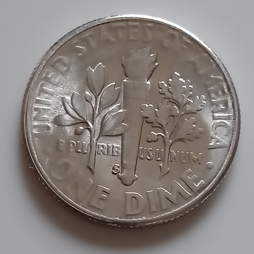 Moeda 1955 S Prata Dime Eua Soberba (Usado)