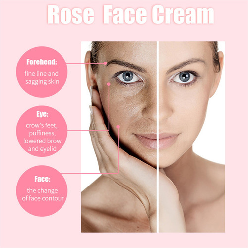 E Hidratante Y Transparente Para La Piel Facial Rose Rejuven