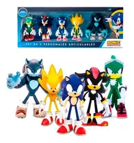 Comprar Set De Muñecos Sonic Y Sus Amigos Articulables M5