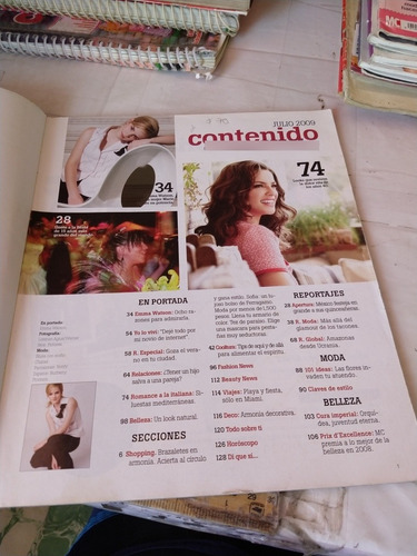 Revista Marie Claire N 7 Junio 2009 Editorial Televisa (Usado)