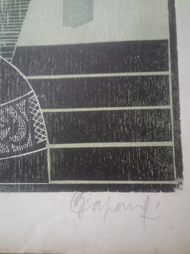Anaforas, Glauco Capozzoli Xerigrafia 63/500 Del Cgm 1958 (Usado)