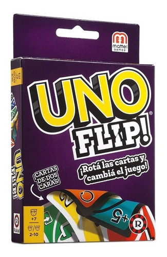 Juego Uno Flip! Mattel Ruibal Naipes Original (+ 7 Años)
