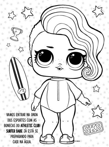 Livro Lol Surprise - Colorir Especial 02 + Lapis De Cor