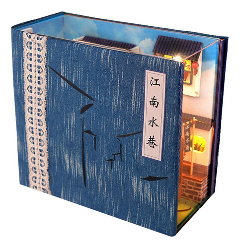 Nuevo Kit De Casa De Muñecas En Miniatura Jiangnan Con
