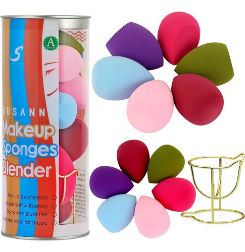 Juego De Esponjas De Maquillaje Esponja De Belleza 12pc...