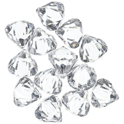 Acrílico Transparente Hielo Roca Diamantes Cristales T...
