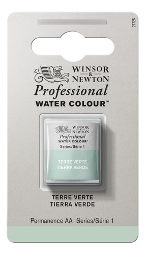 Tinta Aquarela W&n Profissional Pastilha S1 637 Terre Verte