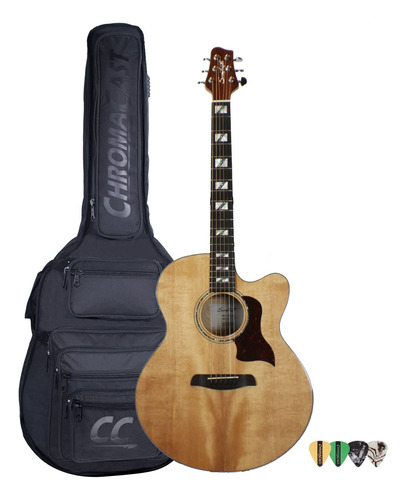 Sawtooth Serie Maple - Guitarra Acustica Electrica Cutaway J