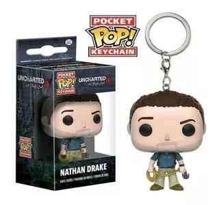 Llavero Nathan Drake - Uncharted - Gamer - Funko Pocket Pop