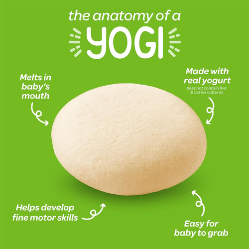 Happy Baby Organics Snacks Para Bebés, Yoguis Griegos, Yogur