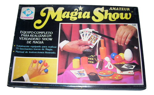 Magia Show Para Niños, 75 Trucos De Magia C/manual, Años 80´