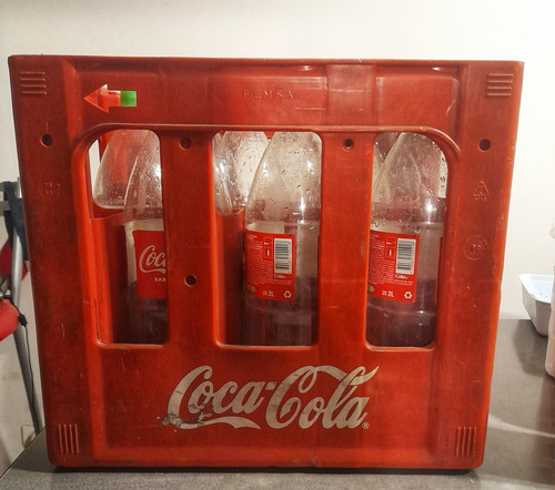 Cajon De Plástico Cocacola