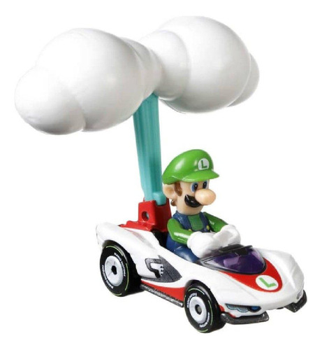 Hot Wheels Mario Kart Luigi Glider - Mattel
