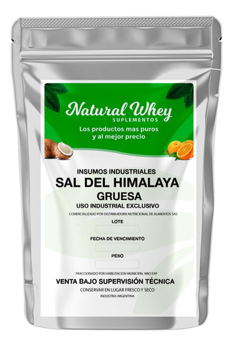 Sales Del Himalaya Gruesa Pura 1 Kilo