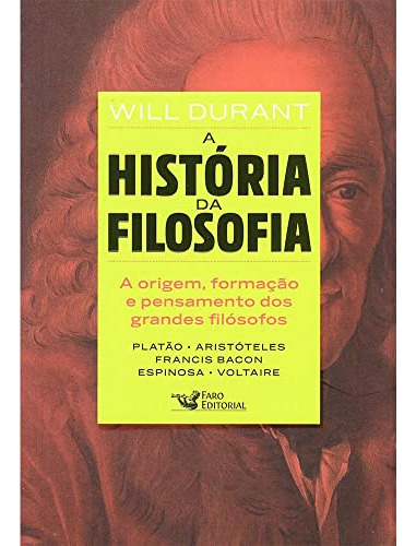 Libro A História Da Filosofia De Durant Will Faro Editorial