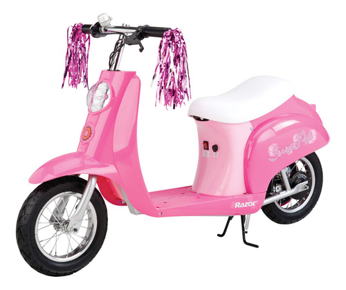 Motocicleta Electrónica Miniatura De Bolsillo Razor Sweet Pea