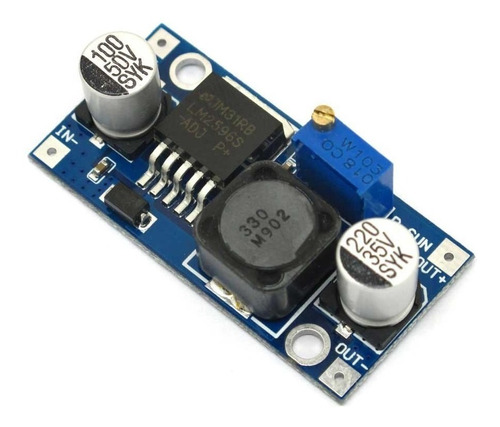 Fuente Dc-dc Lm2596 Ajustable 1.25v A 35v 3a Arduino -pdiy-