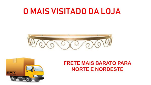 Dossel De Parede Dourado Barato Frete Gratis Todo Brasil