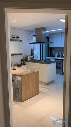 Imagem 9 de 15 de Lindo Apartamento De 165m² Em Alphaville/sp. - 871
