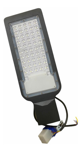 Lampara Led 50w Alumbrado Público Con Mini Fotocelda