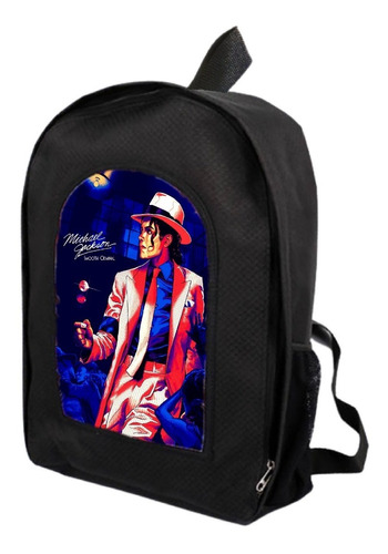 Mochila Clásica - Michael Jackson - Gamer/comic/rock/anime