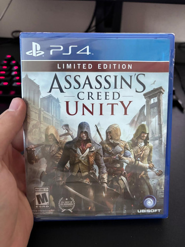 Assassins Creed Unity Limited Edition Ps4 Nuevo (Usado)