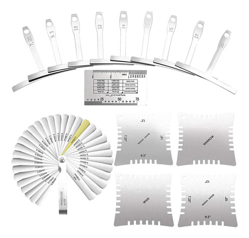 Herramientas Luthier Del Medidor Del Radio De La Cuerda,