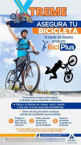 Póliza Para Asegurar Bicicletas 