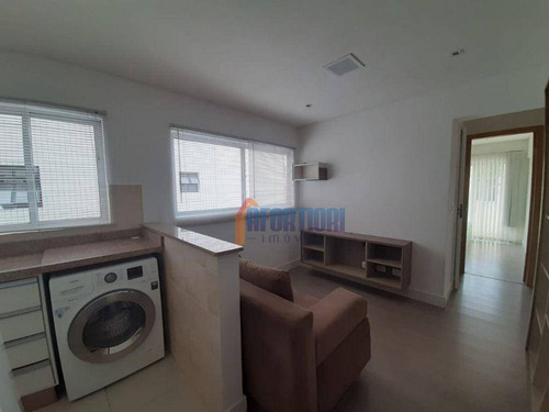 Apartamento Com 1 Dormitório Para Alugar, 34 M² Por R$ 1.300,00/mês - Juvevê - Curitiba/pr - Ap0537