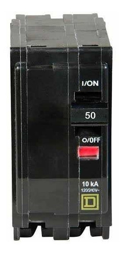 Interruptor Qo250 2x50 220 Volts Square D