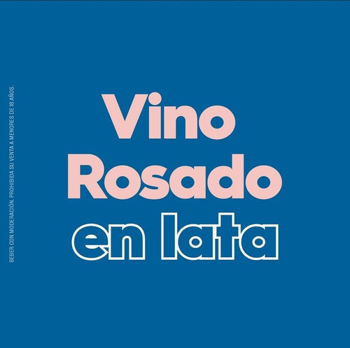 Vino rosado Gasificado Blasfemia bodega Origin Wines en lata 269 ml