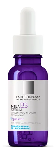 Sérum Antimanchas com Melasyl e Niacinamida para Todos os Tipos de Pele que Corrige Manchas Persistentes, Unifica o Tom e Ilumina, sem Perfume, Mela B3 La Roche‑Posay 15ml