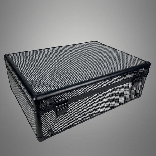 Caja De Herramientas Estuche De 36 X 26 X 15 Cm Negro