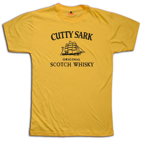 Remera Cutty Sark Whisky Estampada Mujer Hombre Algodon