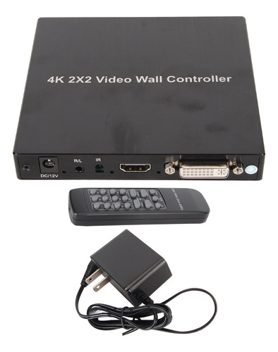 Controlador De Pared De Vídeo 2x2 Tv Splicer 4k 1 Entrada 4