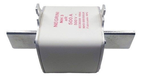 Fusível Nh-3 Ar Ultra Rápido 500vca 100ka 500a