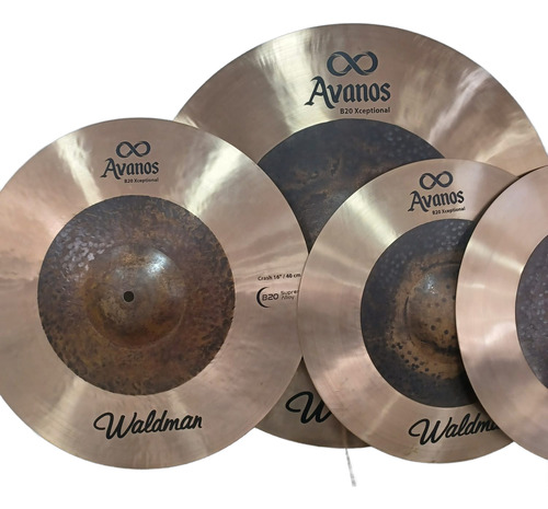 Prato Waldman Avanos Kit 2x14/16/20 Ava-141620/b Com Bag