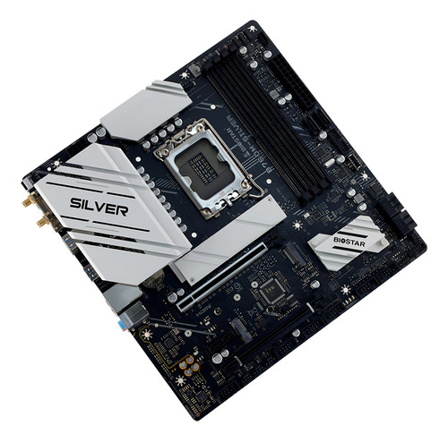Placa Mae Biostar B760m-silver Lga 1700