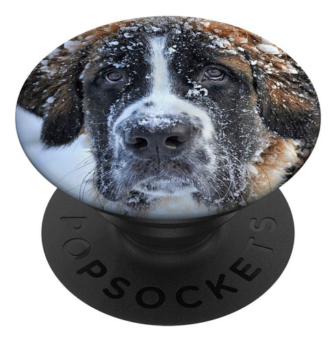 St Bernard  Enchufe Para Perro Popsockets Agarre Soporte