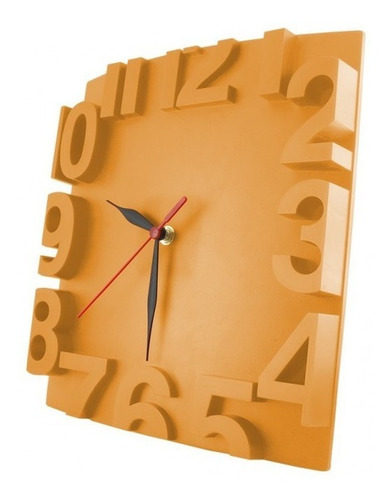 El Mejor Y Moderno Reloj En Alto Relieve Cuadrado