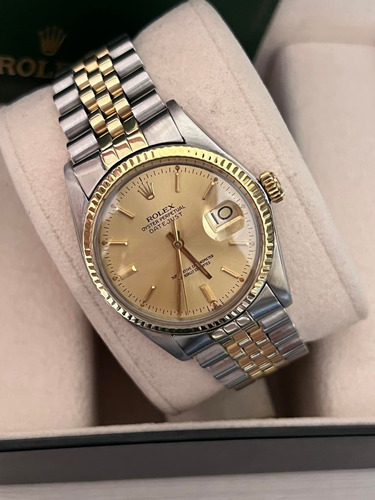 Imagen 7 de 8 de Reloj Rolex Datejust 16013 Para Caballero