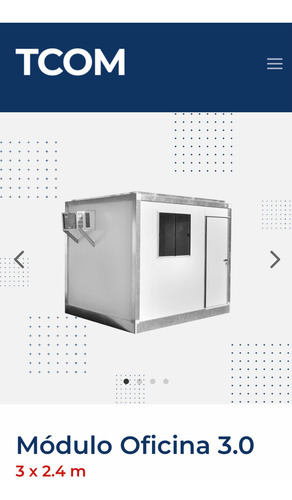 Modulo Habitable Container Oficina Pañol Vestuario Sanitario