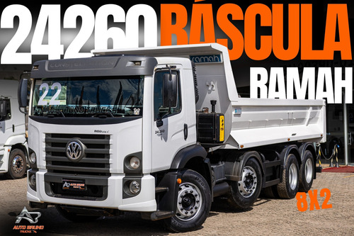 Vw 24260 Bitruck Caçamba Basculante 8x2 Constellation =0km