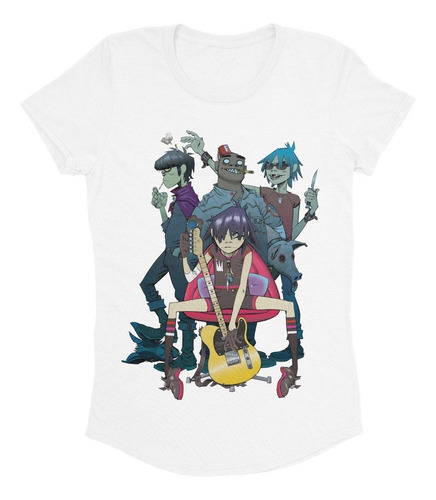 Playera Blusa Gorillaz 