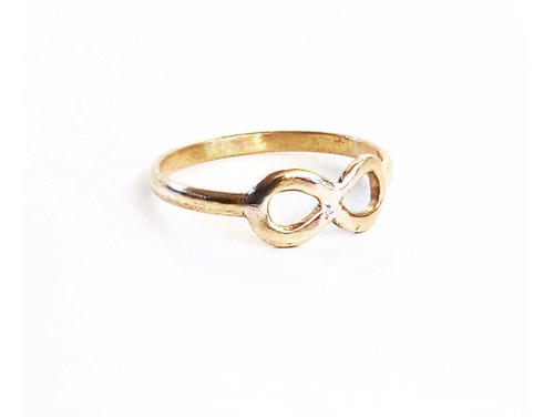 Anillo Infinito En Oro 18 K