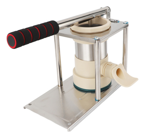 Manual Casero De Acero Inoxidable Para Embutidoras De Salchi