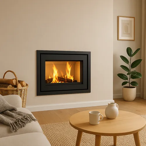 Estufa Alto Rendimiento Insertable 6 A 10 Kw 96 M2