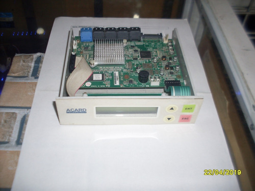 Imagen 1 de 7 de Controladora Duplicadora Sata Acard 1 X9