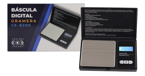 Bascula Digital Gramera 0.01gr 200gr Gramos Joyería Precisa
