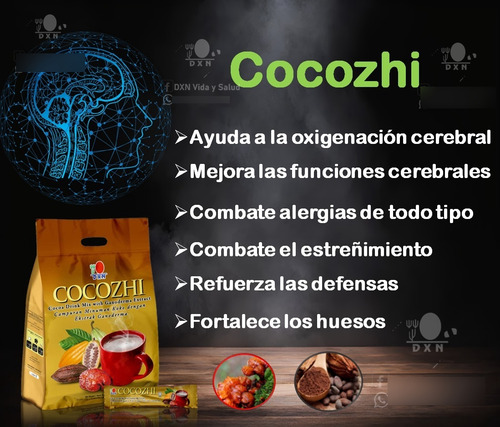 Cocozhi Dxn C/ganoderma 20 Sobres